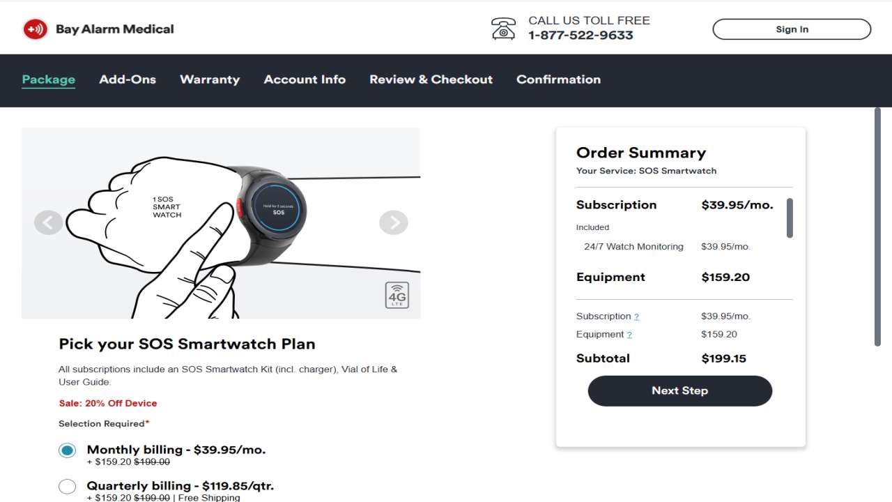 Bay Alarm Medical SOS Smartwatch – Best Overall Value