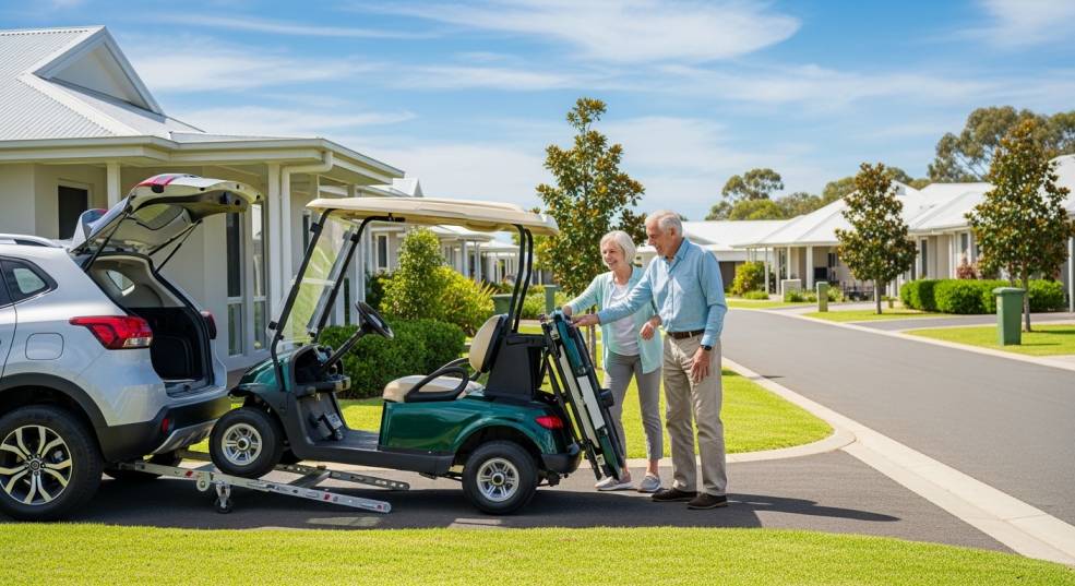 Golf Cart Portability in Retirement Communities