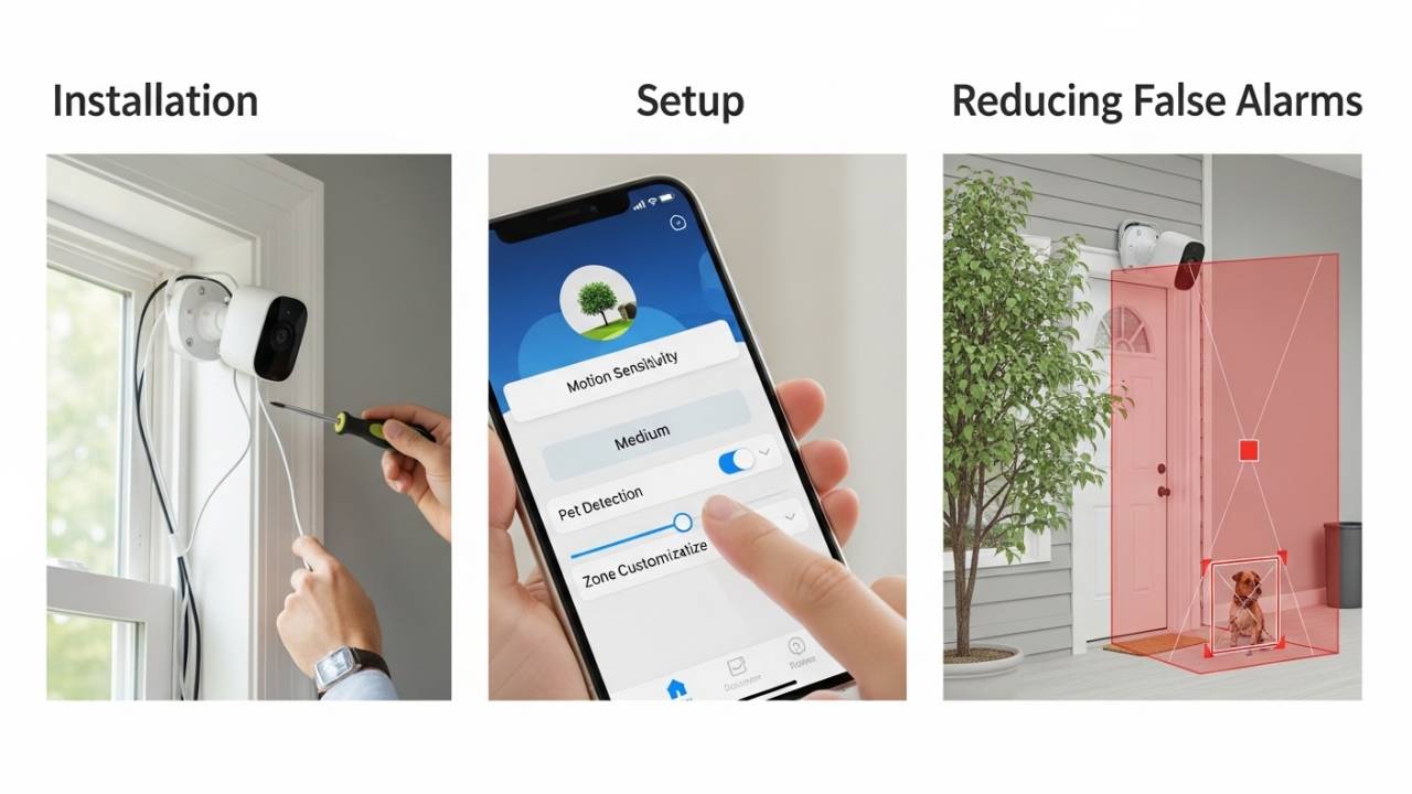 Installation, Setup, and Reducing False Alarms