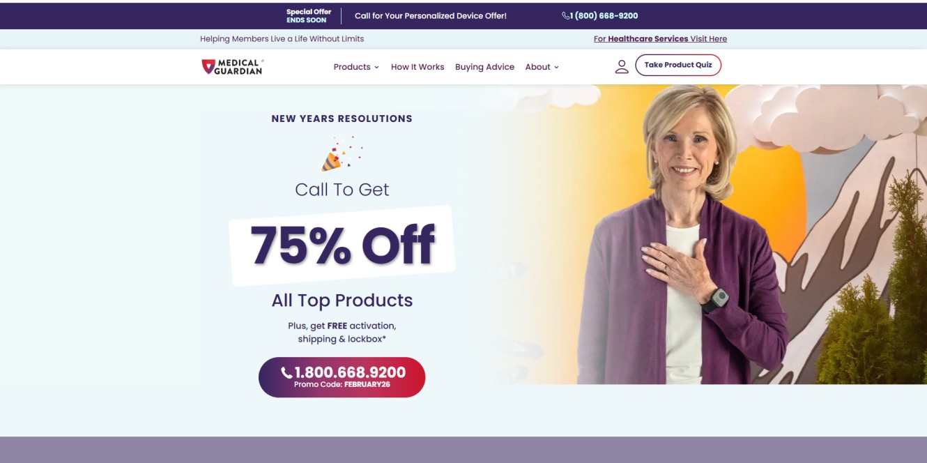 Medical Guardian – Best Overall for Active Florida Seniors