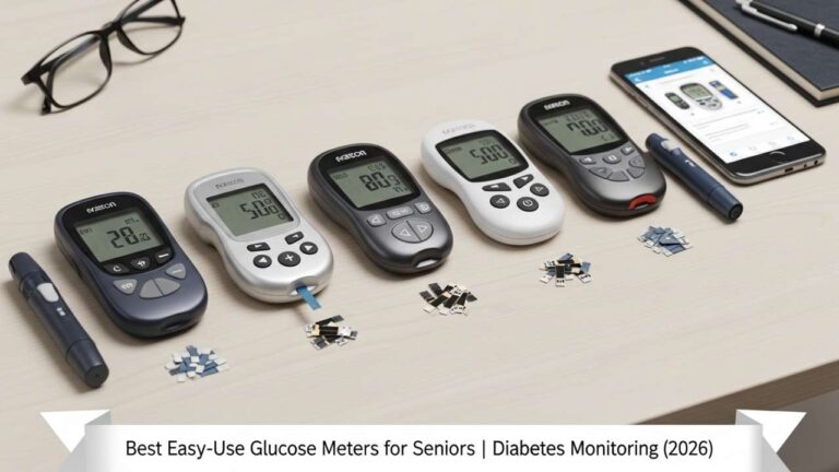 Best Easy-to-Use Glucose Meters for Seniors Diabetes Monitoring (2026)