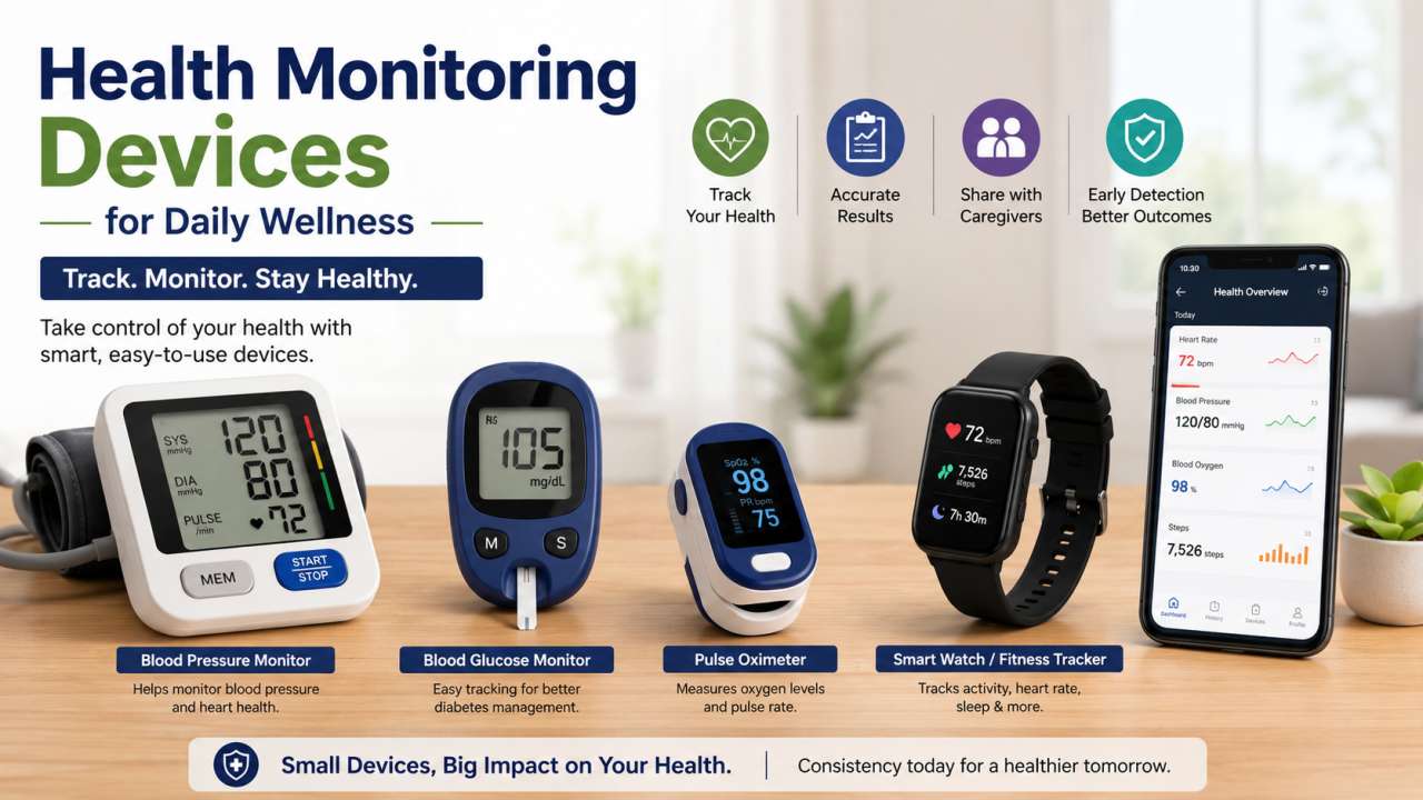 Health Monitoring Devices for Daily Wellness